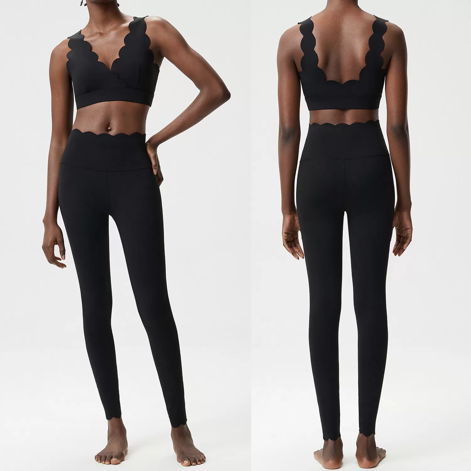 Conjuntos de mallas para yoga, fitness, ropa deportiva para mujer, venta al por mayor de ropa deportiva, ropa para correr, conjunto de leggings, ropa de gimnasio para mujer, ropa de yoga FGBYB604+LP447
