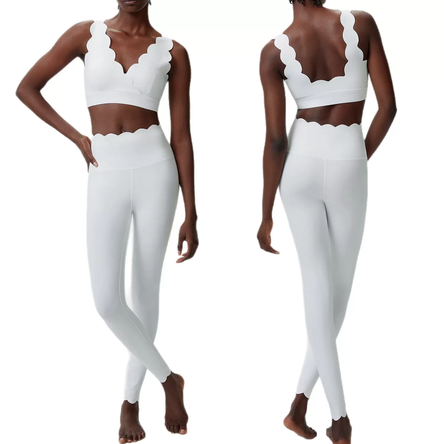 Conjuntos de mallas para yoga, fitness, ropa deportiva para mujer, venta al por mayor de ropa deportiva, ropa para correr, conjunto de leggings, ropa de gimnasio para mujer, ropa de yoga FGBYB604+LP447
