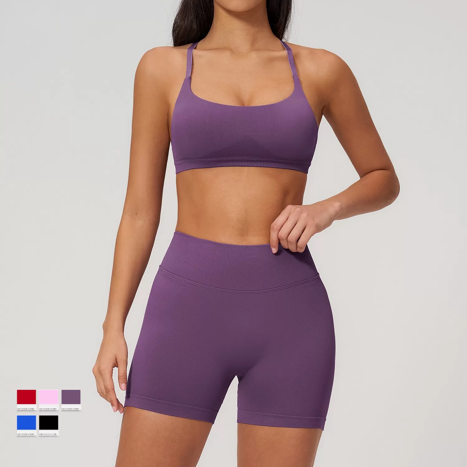 Conjunto deportivo para mujer, ropa de yoga, ropa de entrenamiento, ropa deportiva, conjuntos de gimnasio y fitness FGBTZ7790