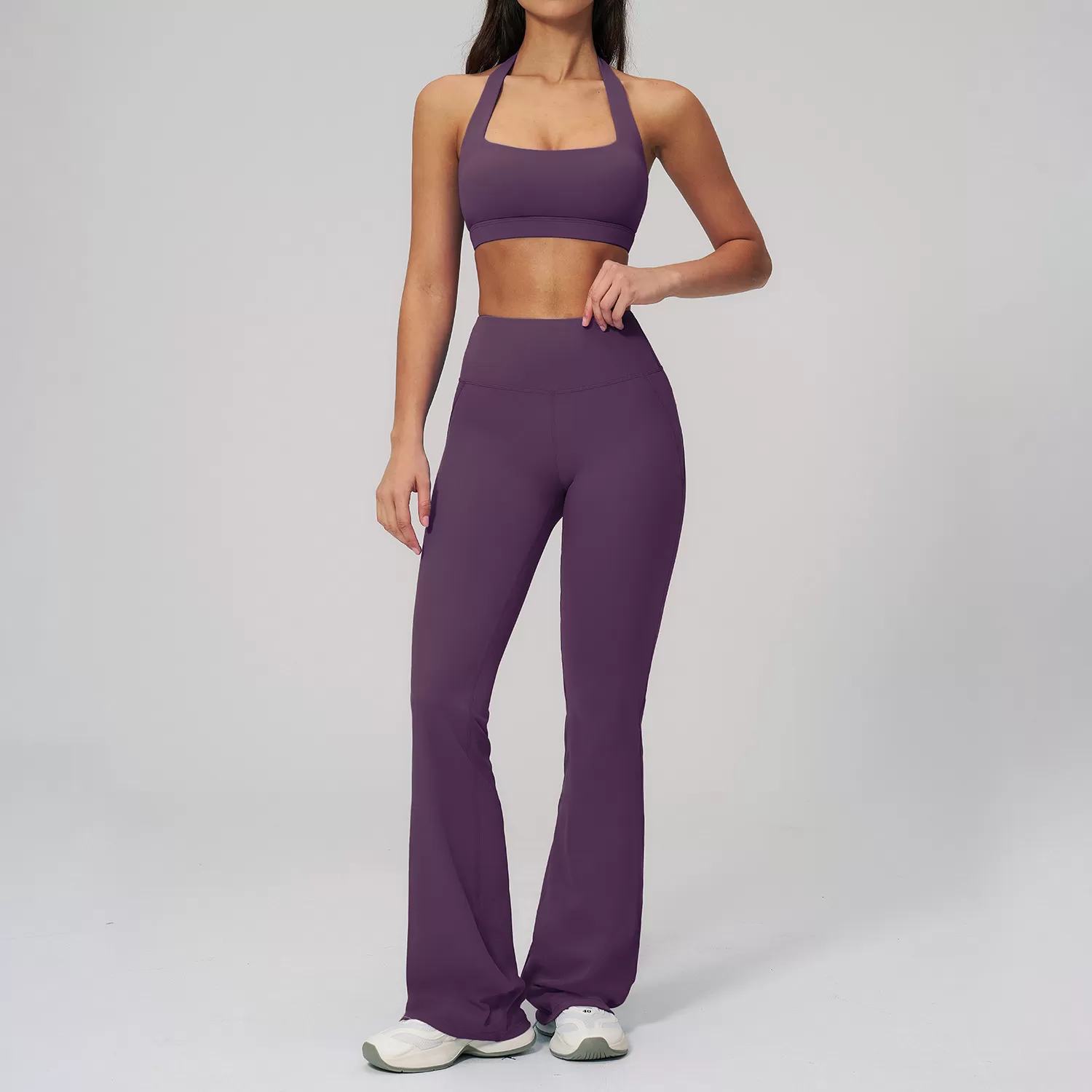 Sujetador morado-1+pantalones