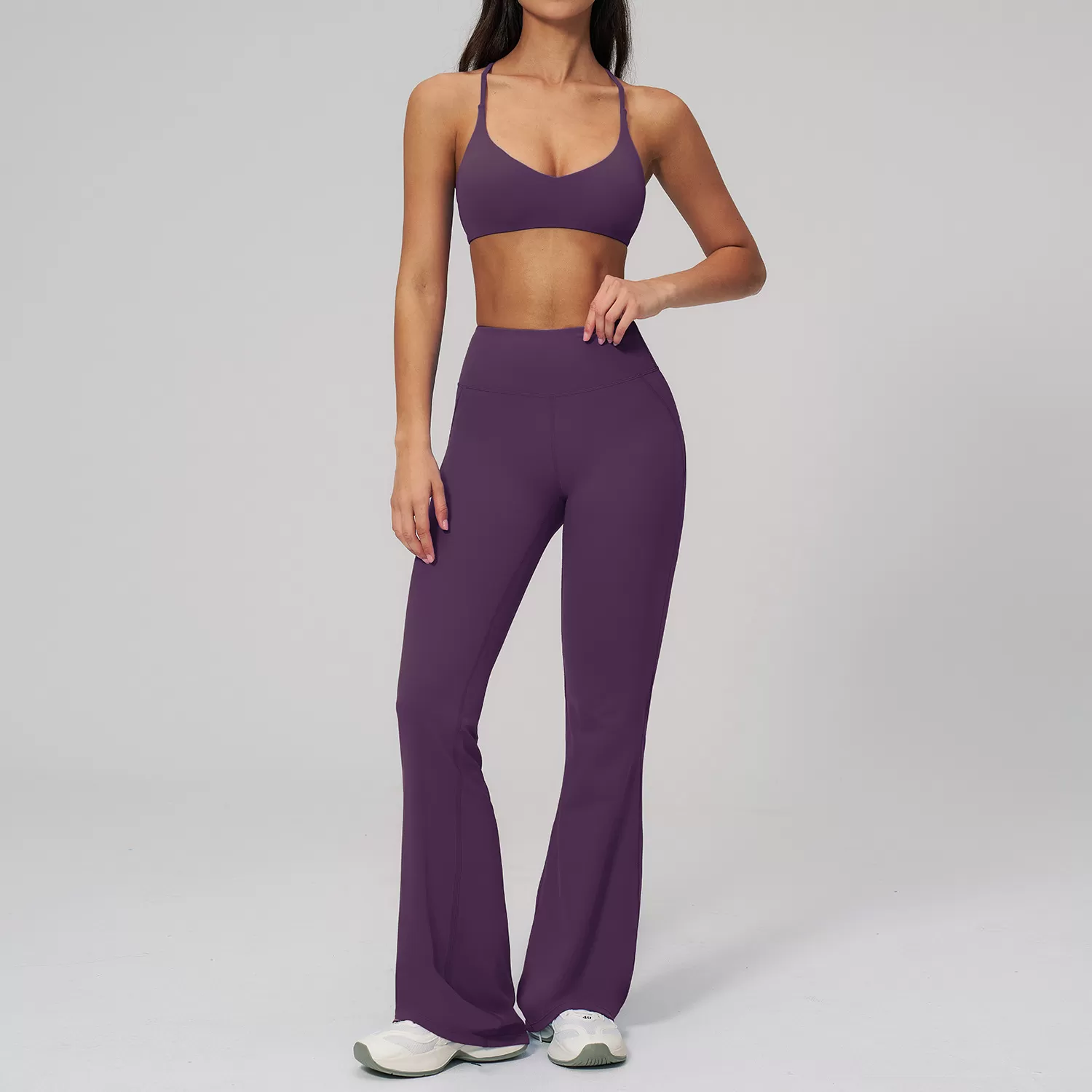 Sujetador morado-2+pantalones