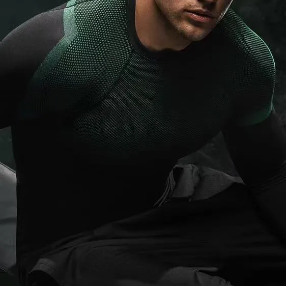  Negro y verde