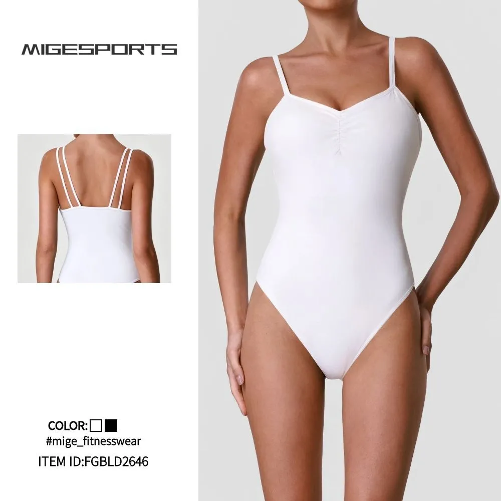 Nuevo body deportivo informal sin mangas para yoga, transpirable y ajustado, modelo FGBLD2646