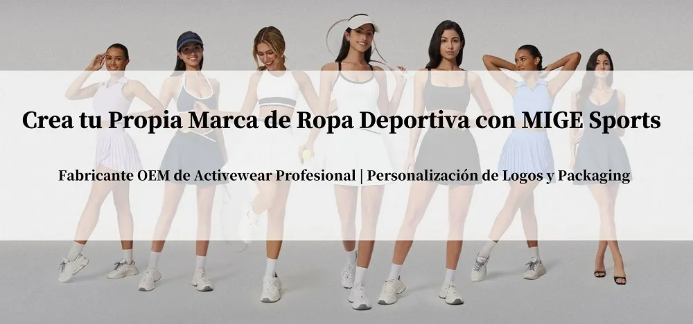 Construye tu Marca de Ropa Deportiva con MIGE Sports | Fabricante Profesional de Ropa Deportiva OEM