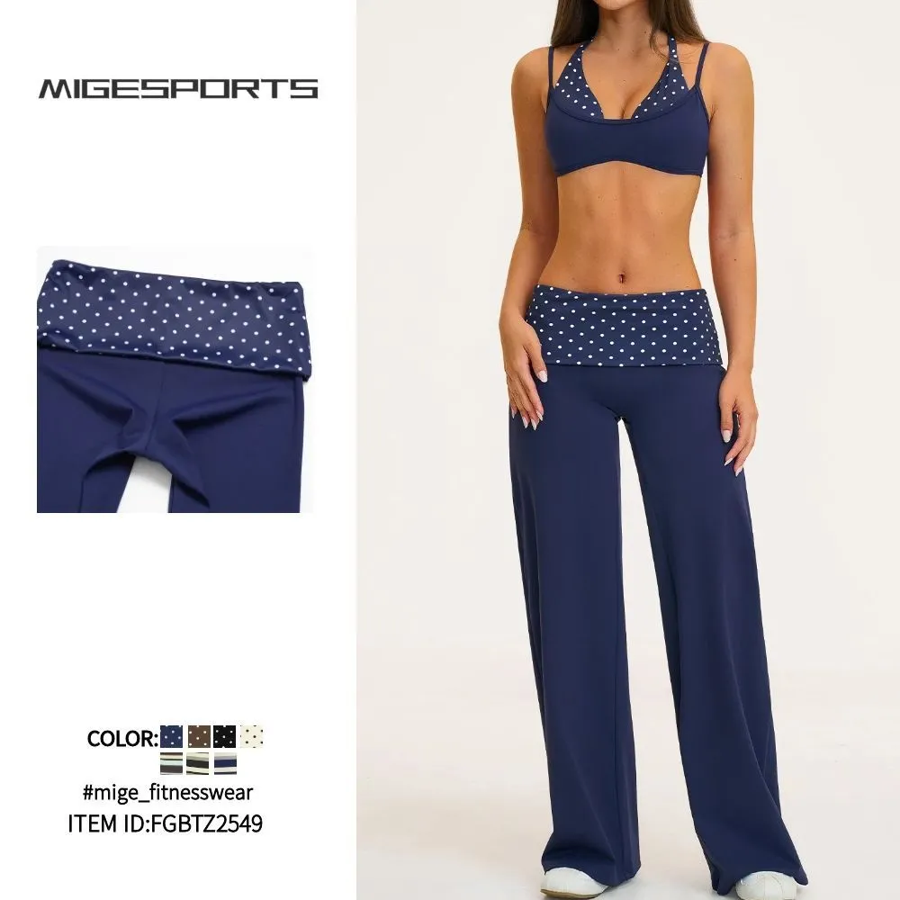 Conjunto de yoga para mujer, ropa deportiva para gimnasio, conjunto de yoga para mujer de nuevo estilo, conjunto de yoga para mujer FGBTZ4549
