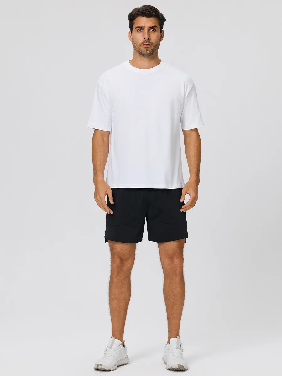 Camiseta deportiva de secado rápido para hombre, 100 % algodón, informal y transpirable, ideal para hacer ejercicio. EFGBYEL-D62001