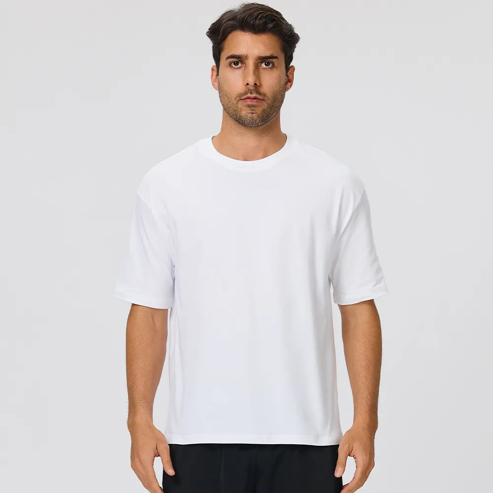 Camiseta deportiva de secado rápido para hombre, 100 % algodón, informal y transpirable, ideal para hacer ejercicio. EFGBYEL-D62001