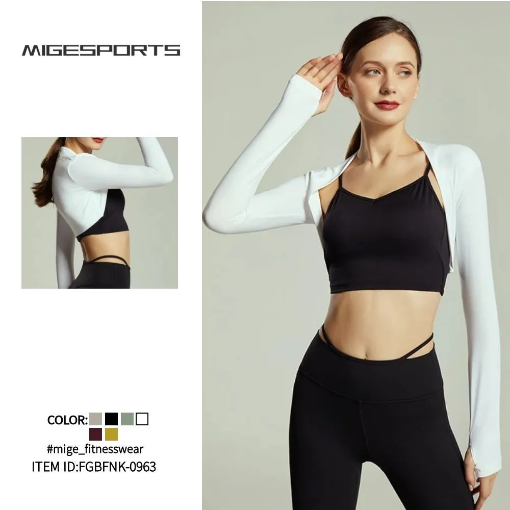 Yoga Sports Fitness Small Coat Women's FGBFNK-0963