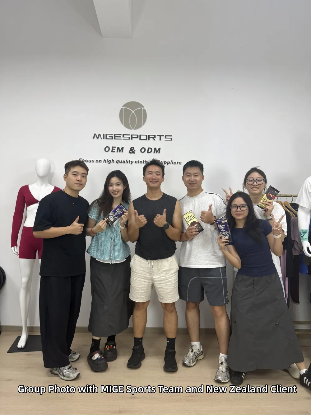 Visita de un Cliente de Nueva Zelanda a MIGE Sports