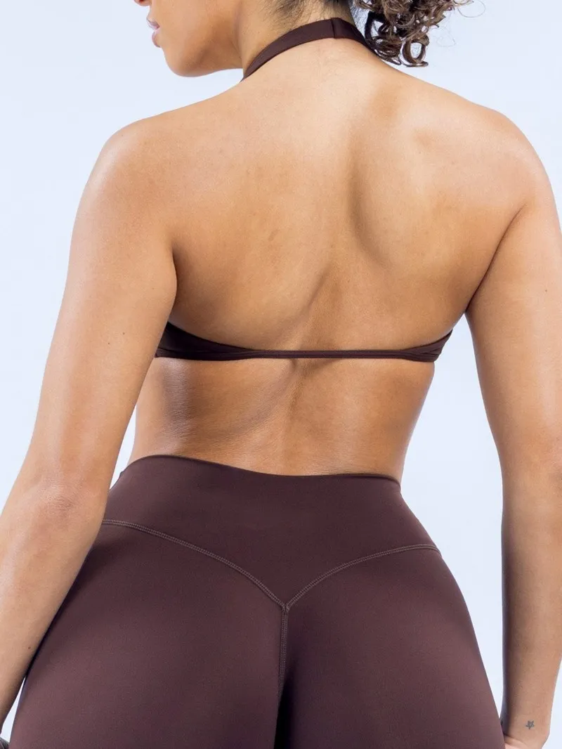 Top deportivo de alto impacto para mujer, ideal para yoga y gimnasio (FGBRXW3013)