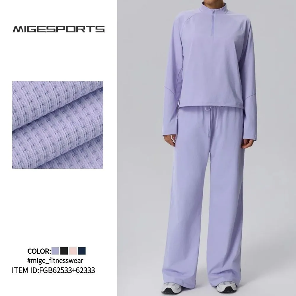 Conjunto de yoga de secado rápido de 2 piezas, ropa deportiva informal para correr al aire libre. Sin reseñas aún. FGB62533+62333