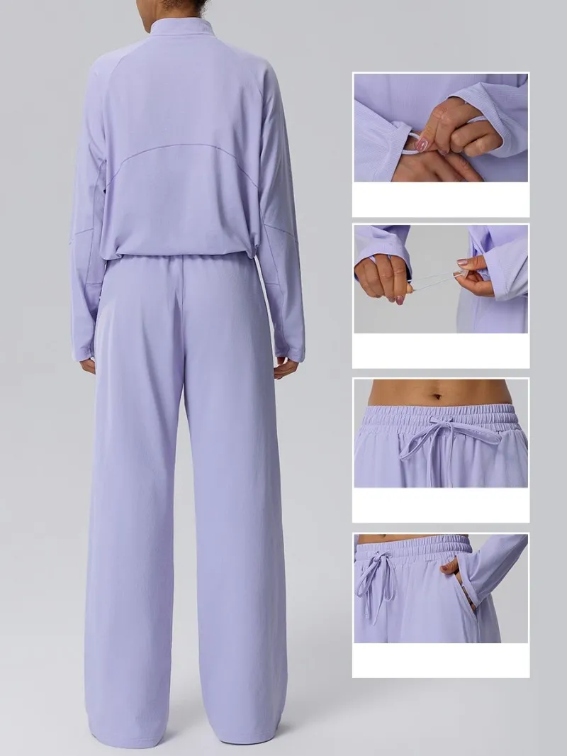 Conjunto de yoga de secado rápido de 2 piezas, ropa deportiva informal para correr al aire libre. Sin reseñas aún. FGB62533+62333