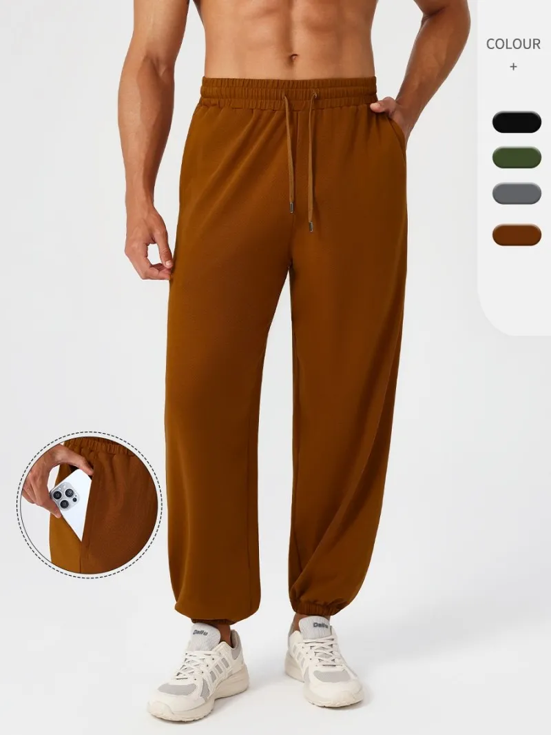 Pantalones cargo deportivos de entrenamiento con cintura elástica y estilo jogger para hombre, ligeros y cómodos (EFGBYEL-51349)