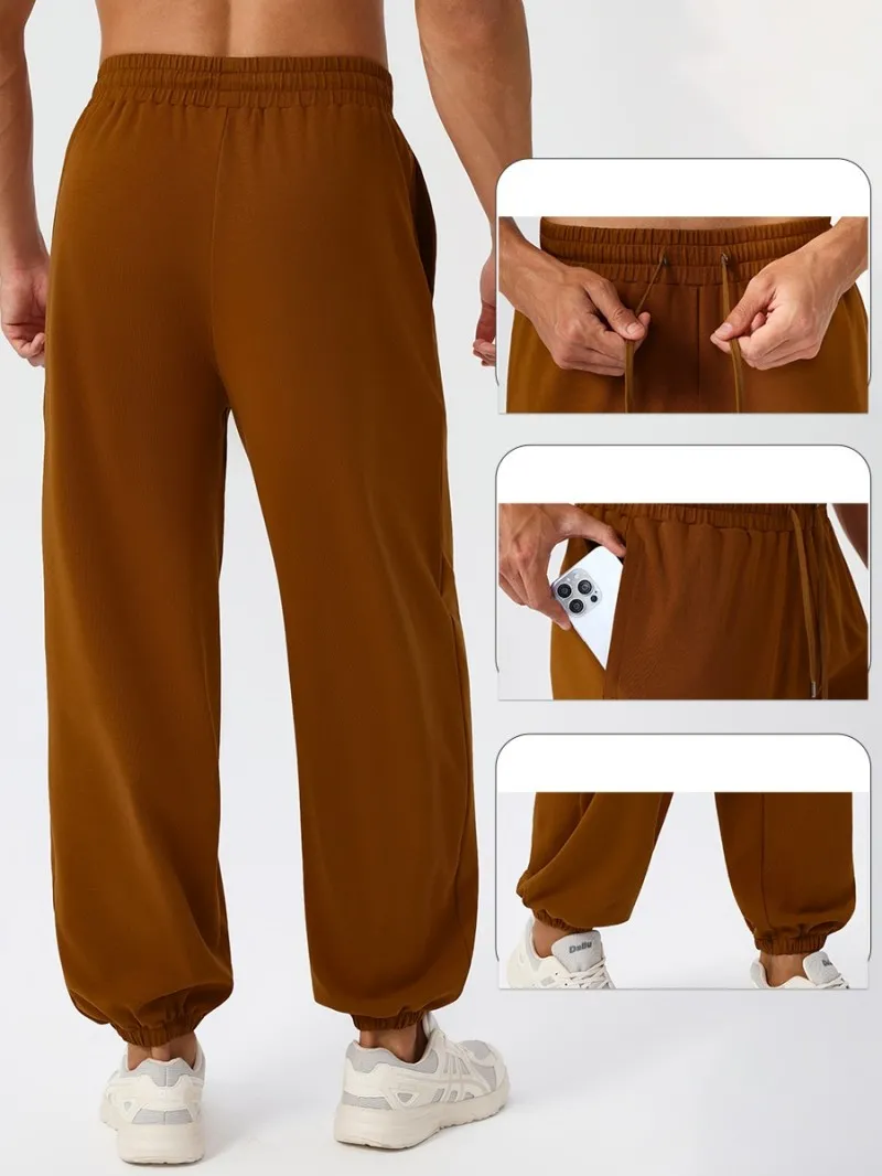Pantalones cargo deportivos de entrenamiento con cintura elástica y estilo jogger para hombre, ligeros y cómodos (EFGBYEL-51349)