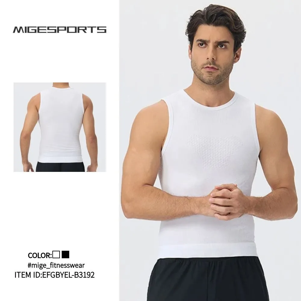Chalecos deportivos para hombre, de secado rápido, transpirables, de corte holgado, ideales para correr y para el gimnasio (EFGBYEL-B3192)