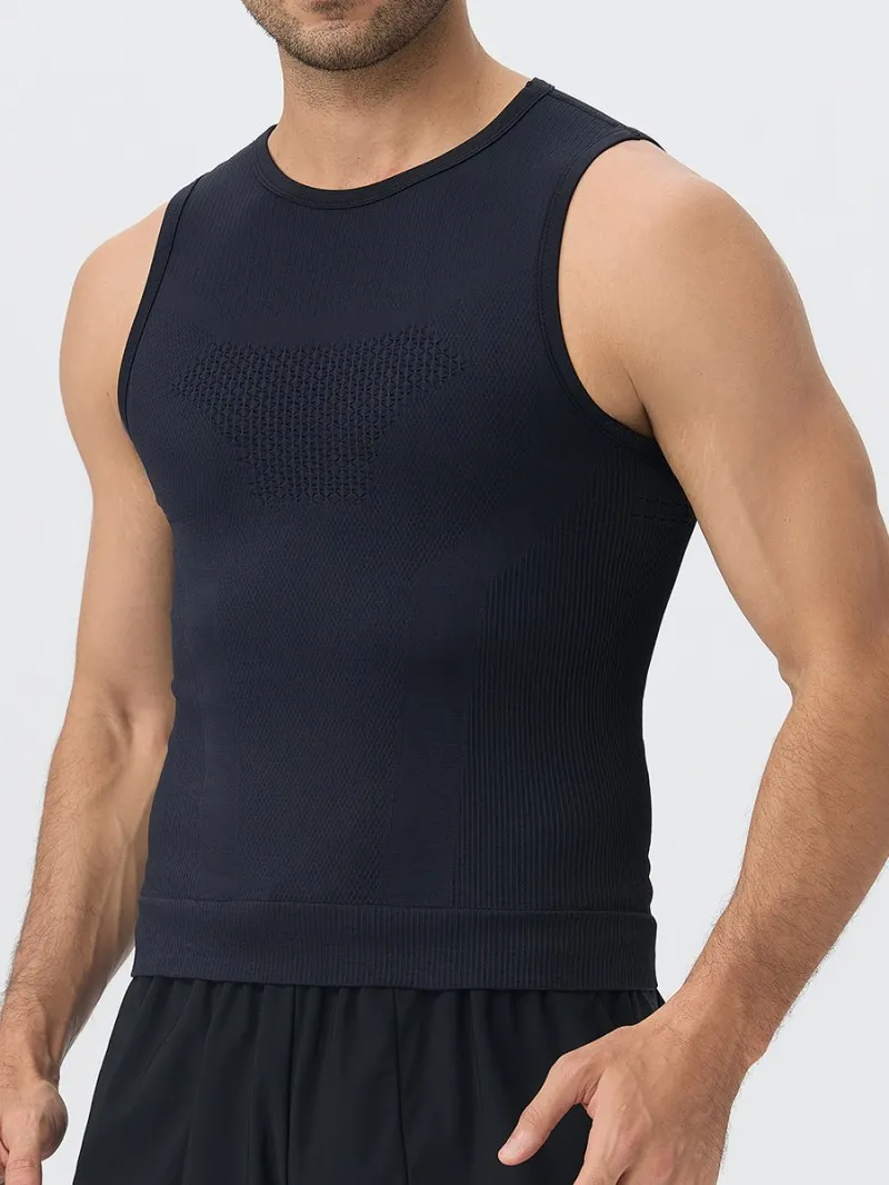 Chalecos deportivos para hombre, de secado rápido, transpirables, de corte holgado, ideales para correr y para el gimnasio (EFGBYEL-B3192)