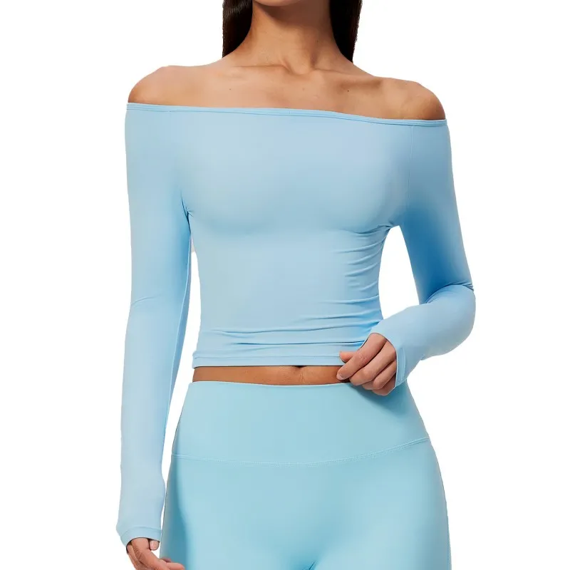 Conjunto deportivo de manga larga transpirable para mujer, que ayuda a adelgazar, FGBFCX4560