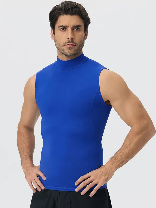 Chaleco transpirable para correr y fitness — Modelo masculino EFGBYEL-61105 — Secado rápido, ideal para entrenamiento de fuerza muscular.