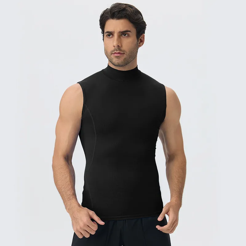Chaleco transpirable para correr y fitness — Modelo masculino EFGBYEL-61105 — Secado rápido, ideal para entrenamiento de fuerza muscular.