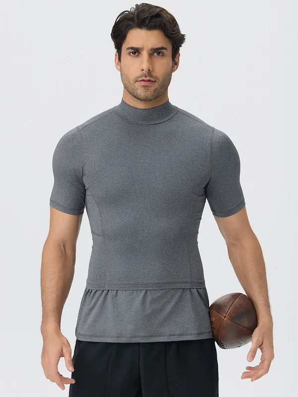 Camiseta deportiva de manga corta para hombre, transpirable y de secado rápido (modelo EFGBYEL-61205)