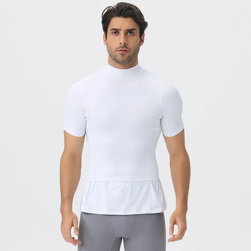 Camiseta deportiva de manga corta para hombre, transpirable y de secado rápido (modelo EFGBYEL-61205)