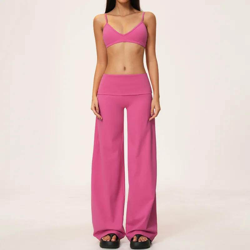 Sujetador rosa+pantalón-1