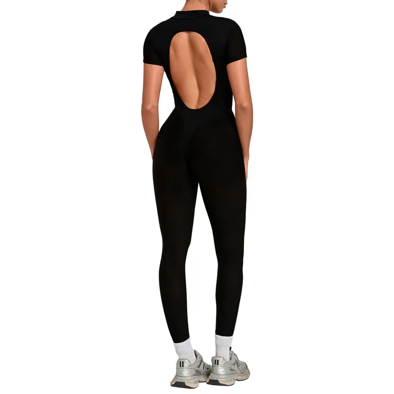 Mono deportivo para mujer: prenda ajustada de una pieza para yoga, running y fitness (modelo FGBQS7052)