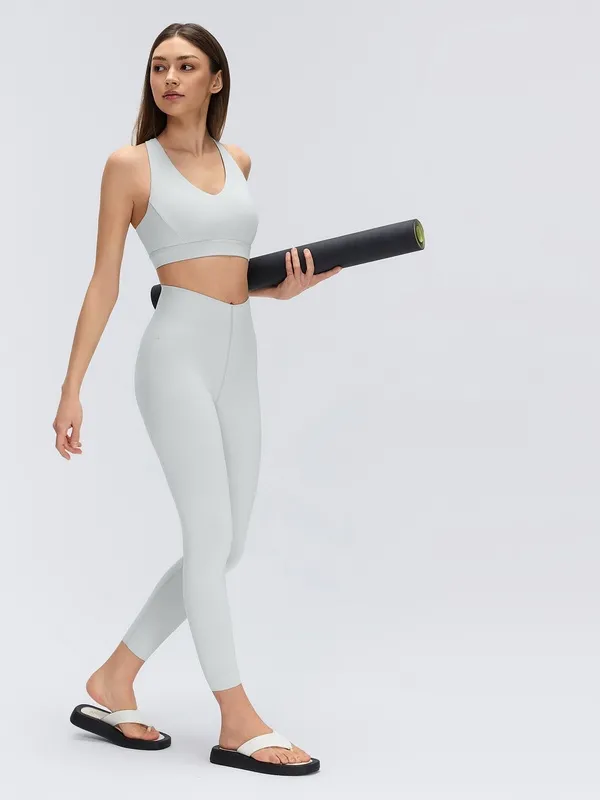 Sujetador deportivo de yoga para mujer: transpirable, con soporte, ligero, de elastano y con relleno (modelo FGBD26074)
