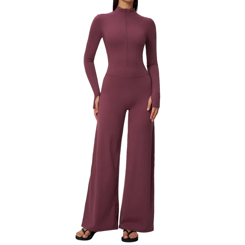 Ropa deportiva de secado rápido para mujer, traje de Yoga, mono deportivo para Fitness, mono de Yoga FGBFLT5114