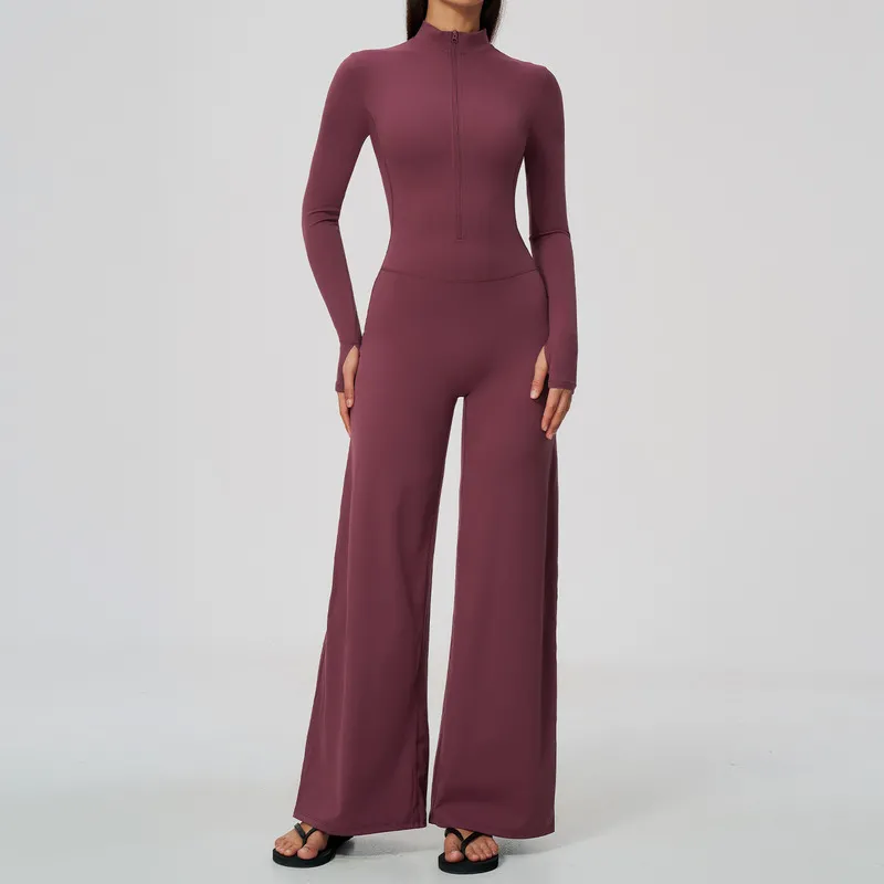 Ropa deportiva de secado rápido para mujer, traje de Yoga, mono deportivo para Fitness, mono de Yoga FGBFLT5114