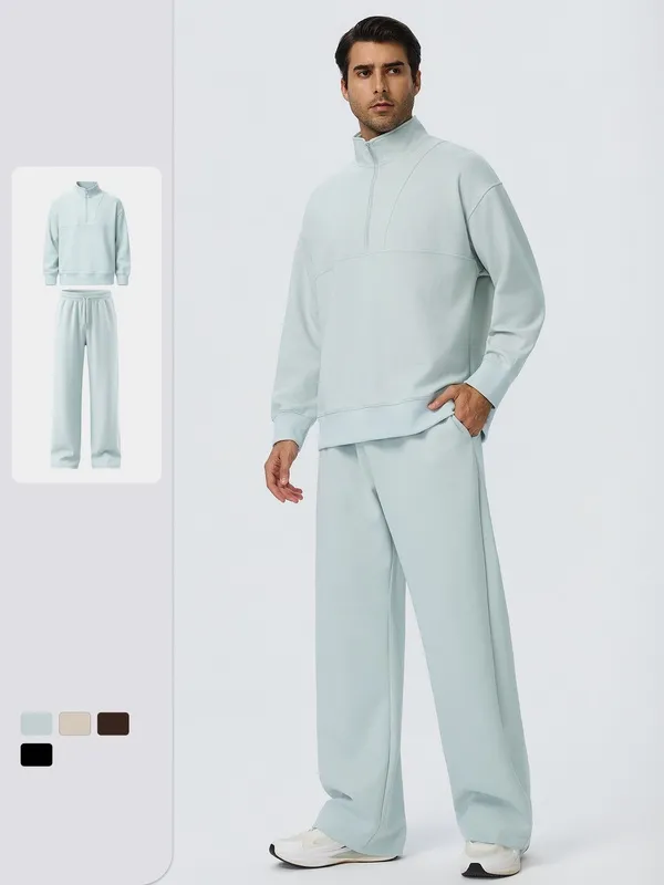 Conjunto de chándal liso informal para hombre, venta al por mayor, ropa deportiva EFGBYEL-61531+61301